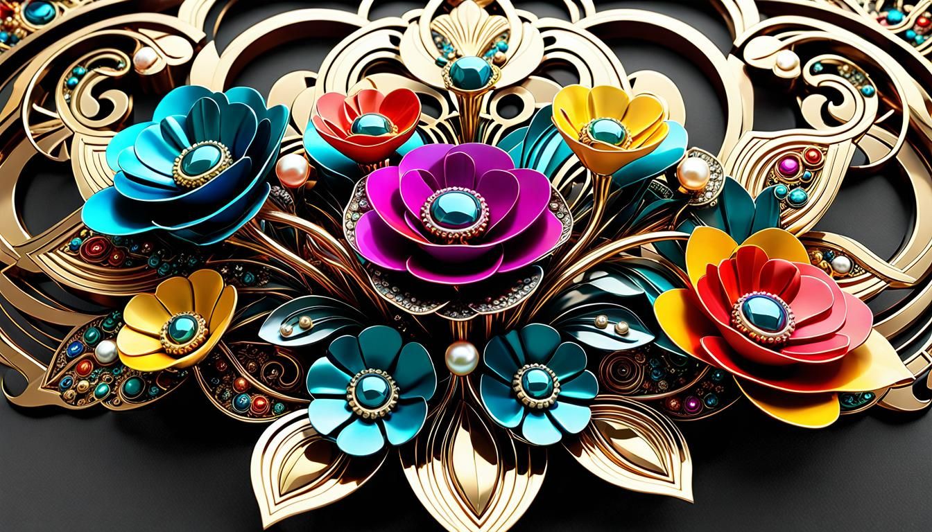 Metal Flowers