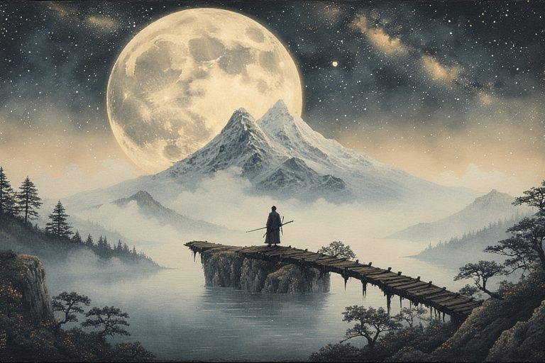 the end of the rickety bridge