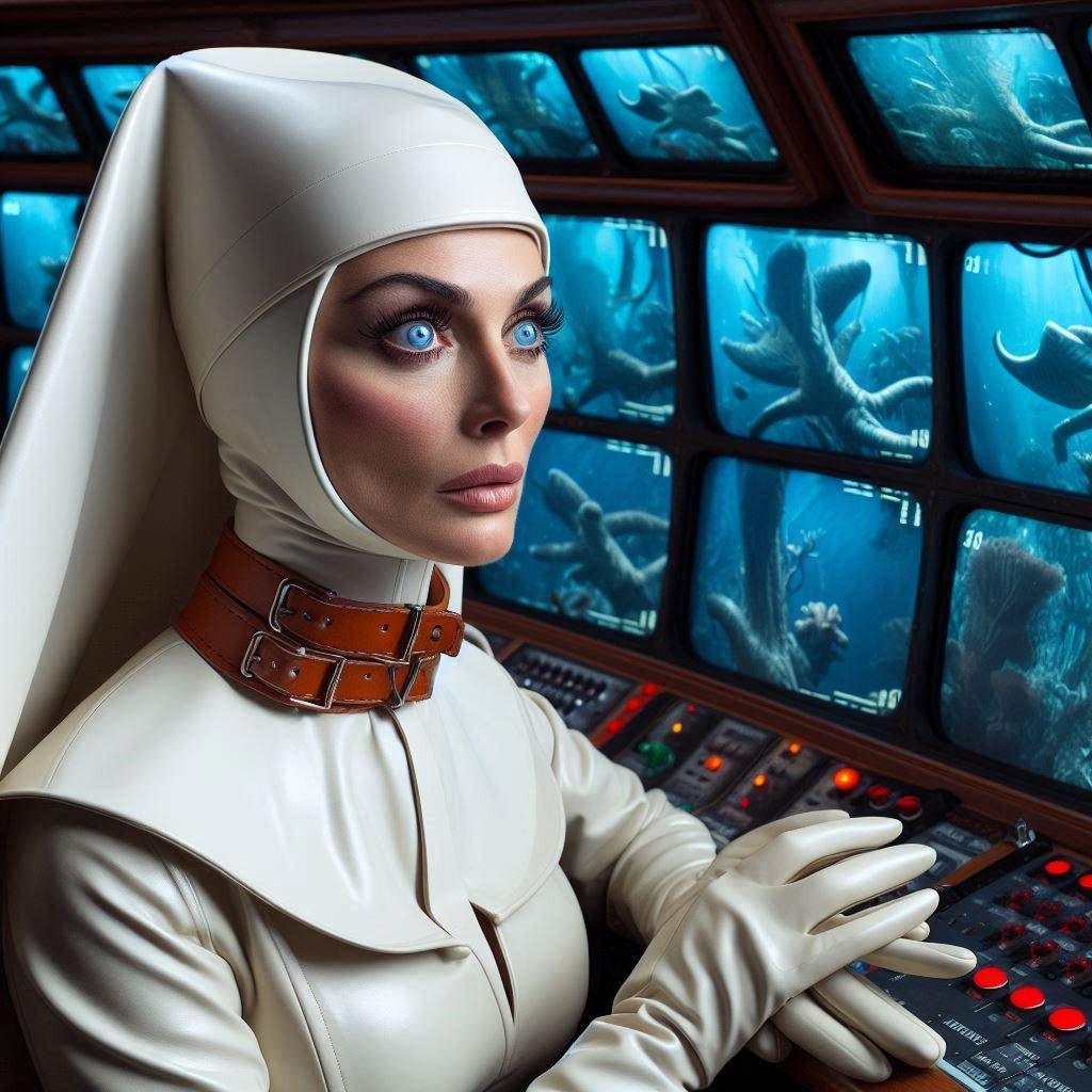 Alien submarine life at 50 meters depth (1)