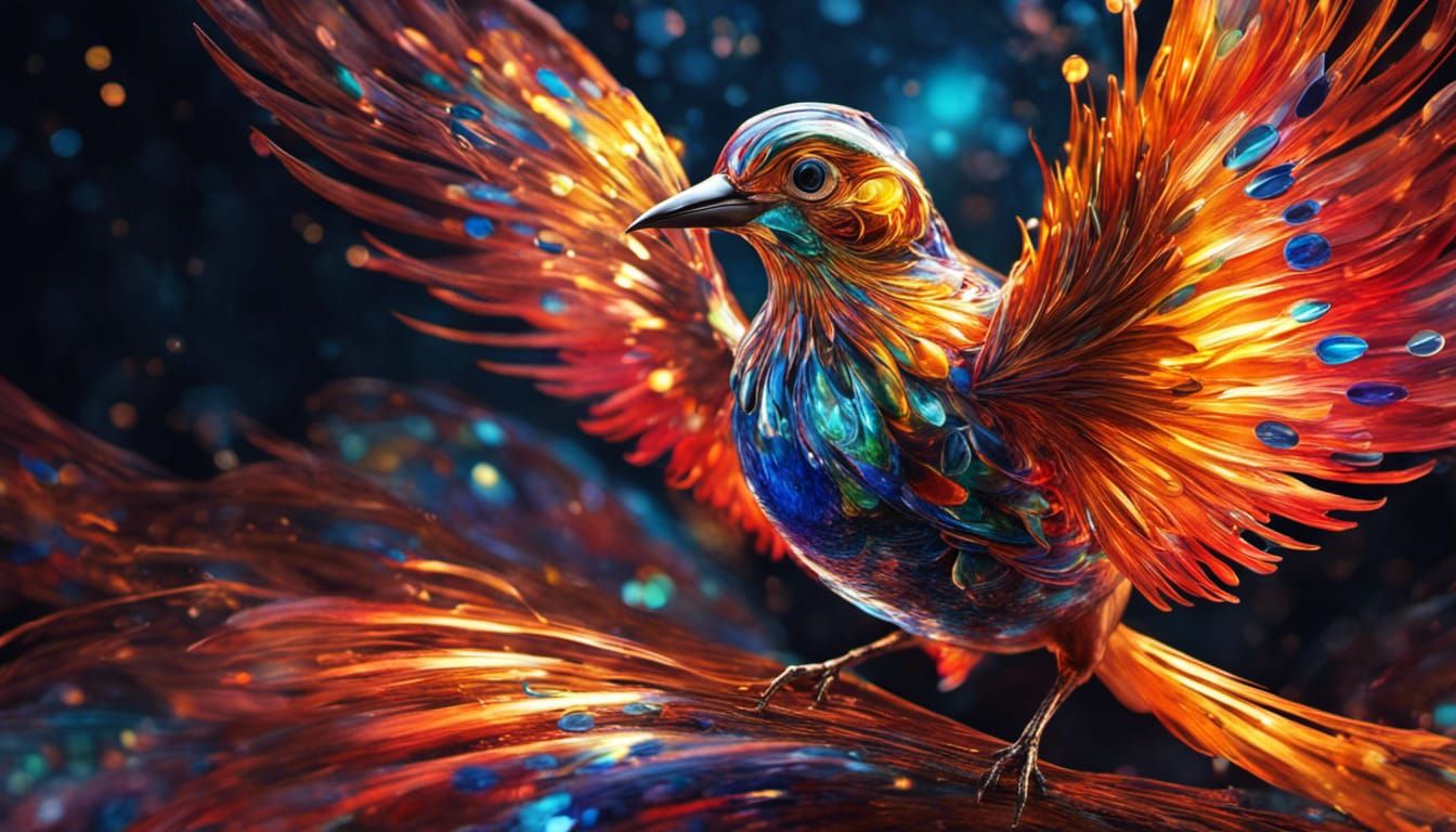 The Firebird - AI Generated Artwork - NightCafe Creator