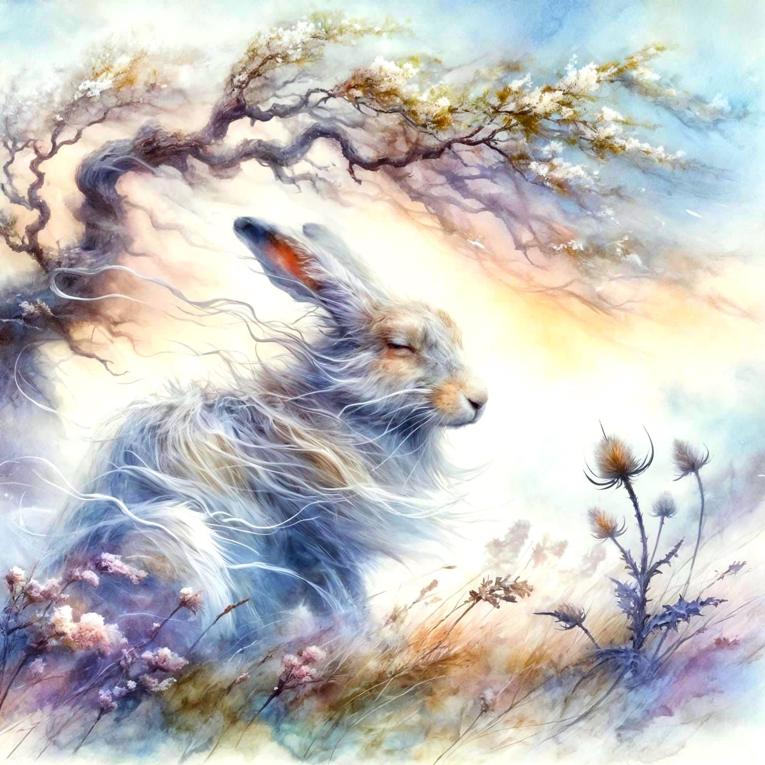 windswept hare