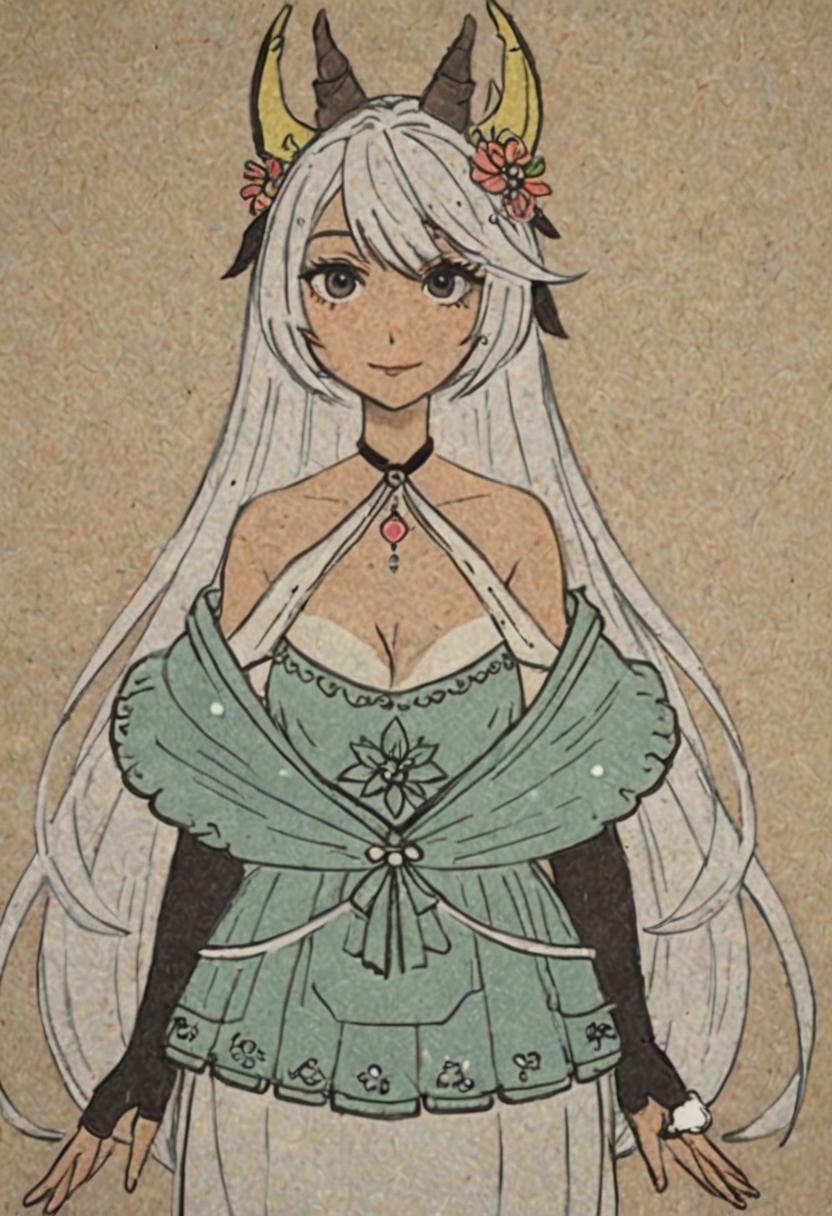 Silvervale dresses up like Mamavale