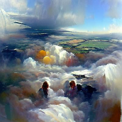 Amongst the cloud tops