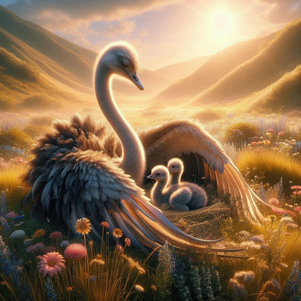Tender Embrace in the Meadow  by @Nyein Crystal