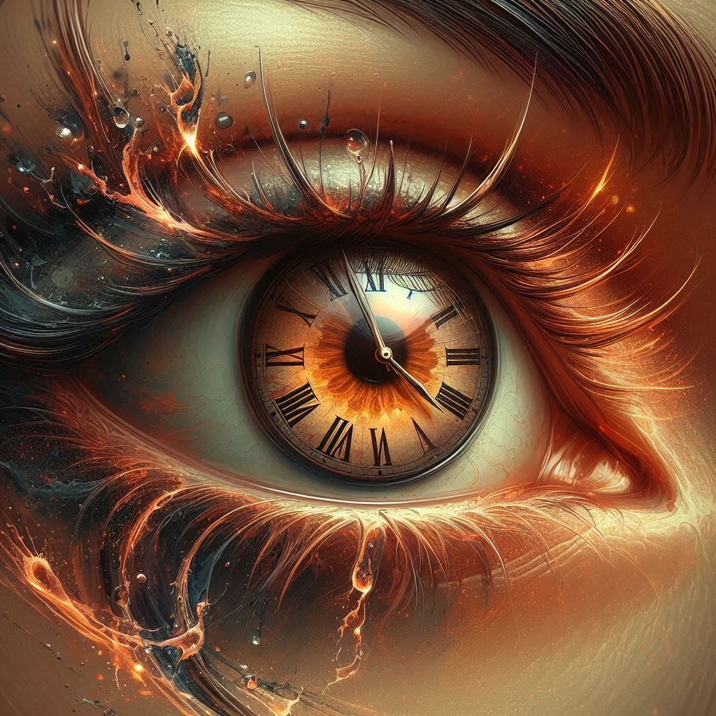 Time flies by in the blink of an eye....