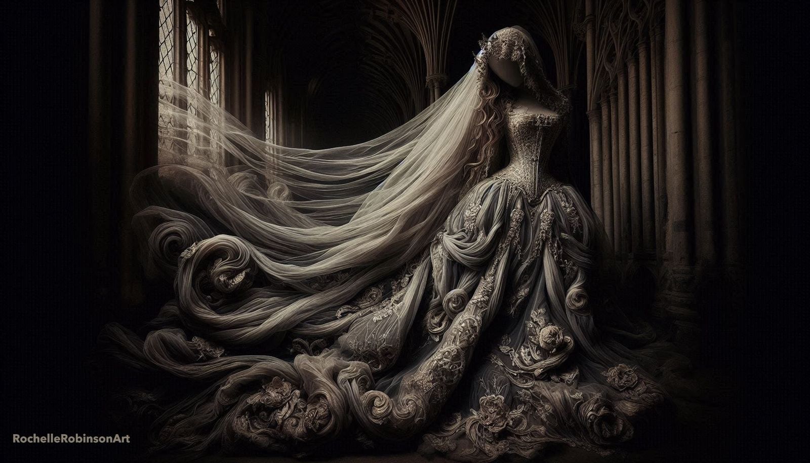 The Forgotten Bride - Gothic Art II