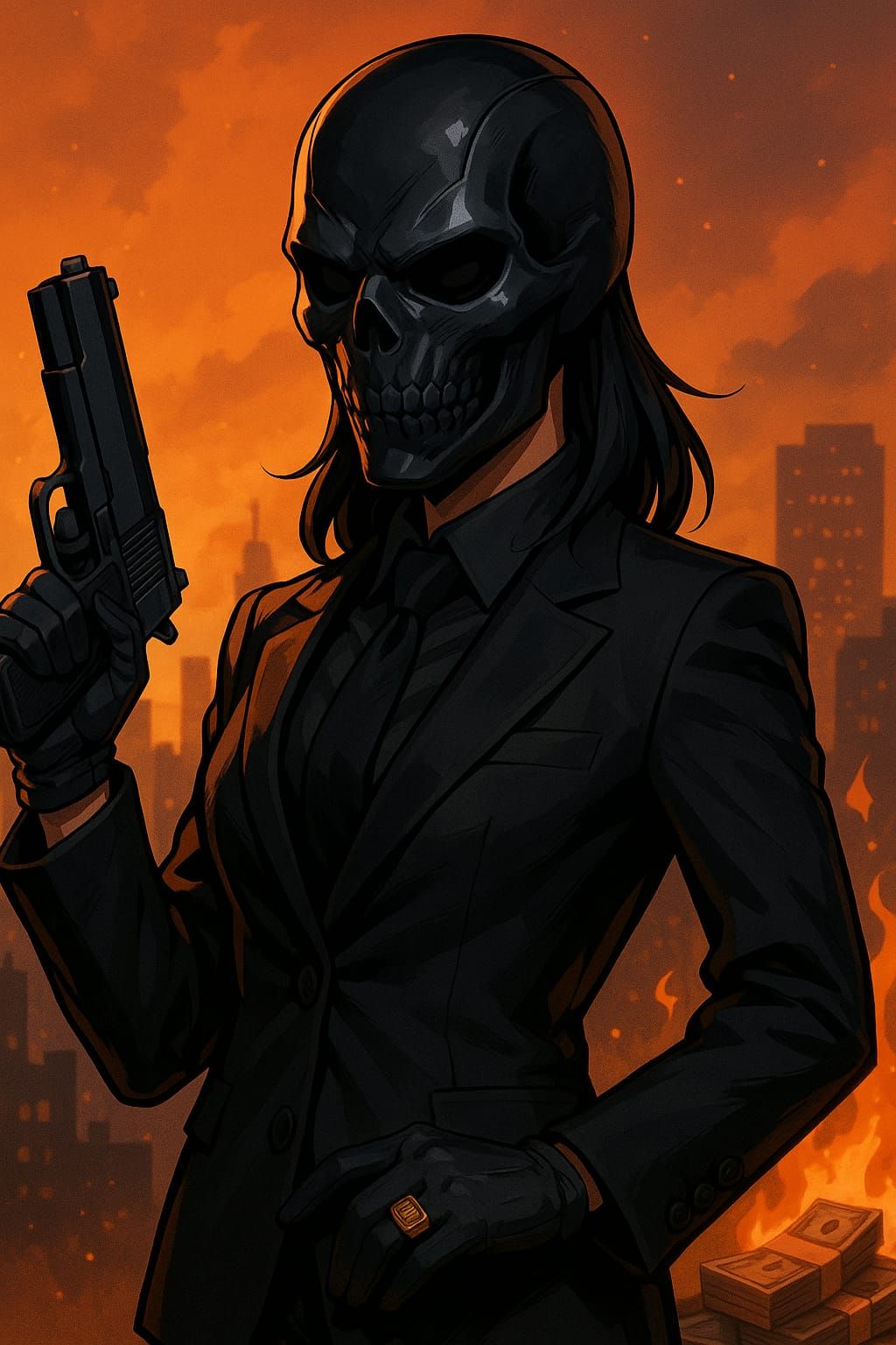 What if he was woman? - Roxana Sionis Black Mask