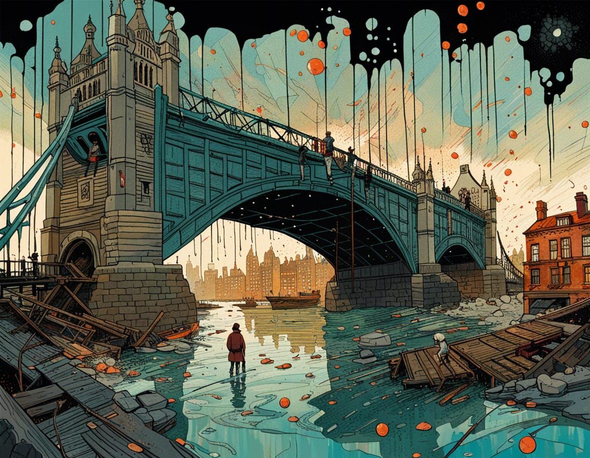 London bridge isn't falling down :(