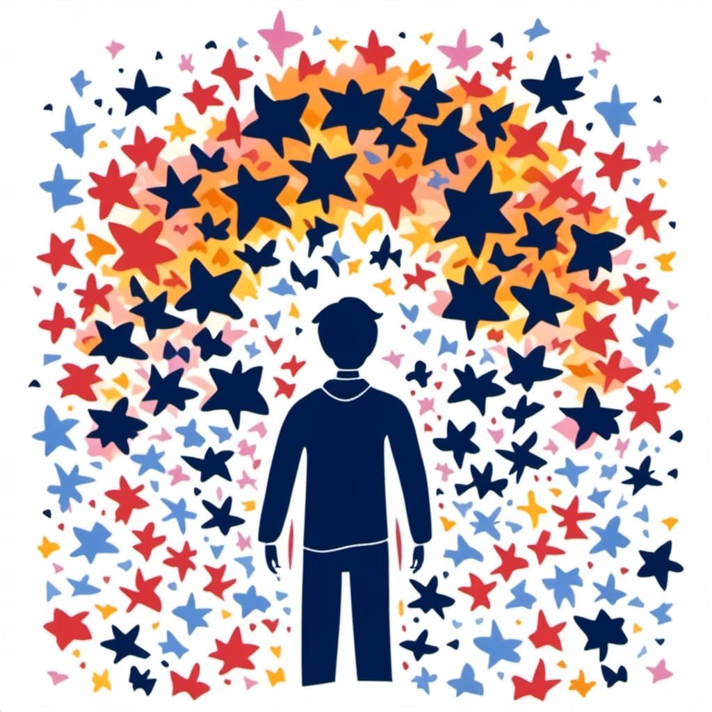 Diverse Class Learns About Love in Abstract Artwork