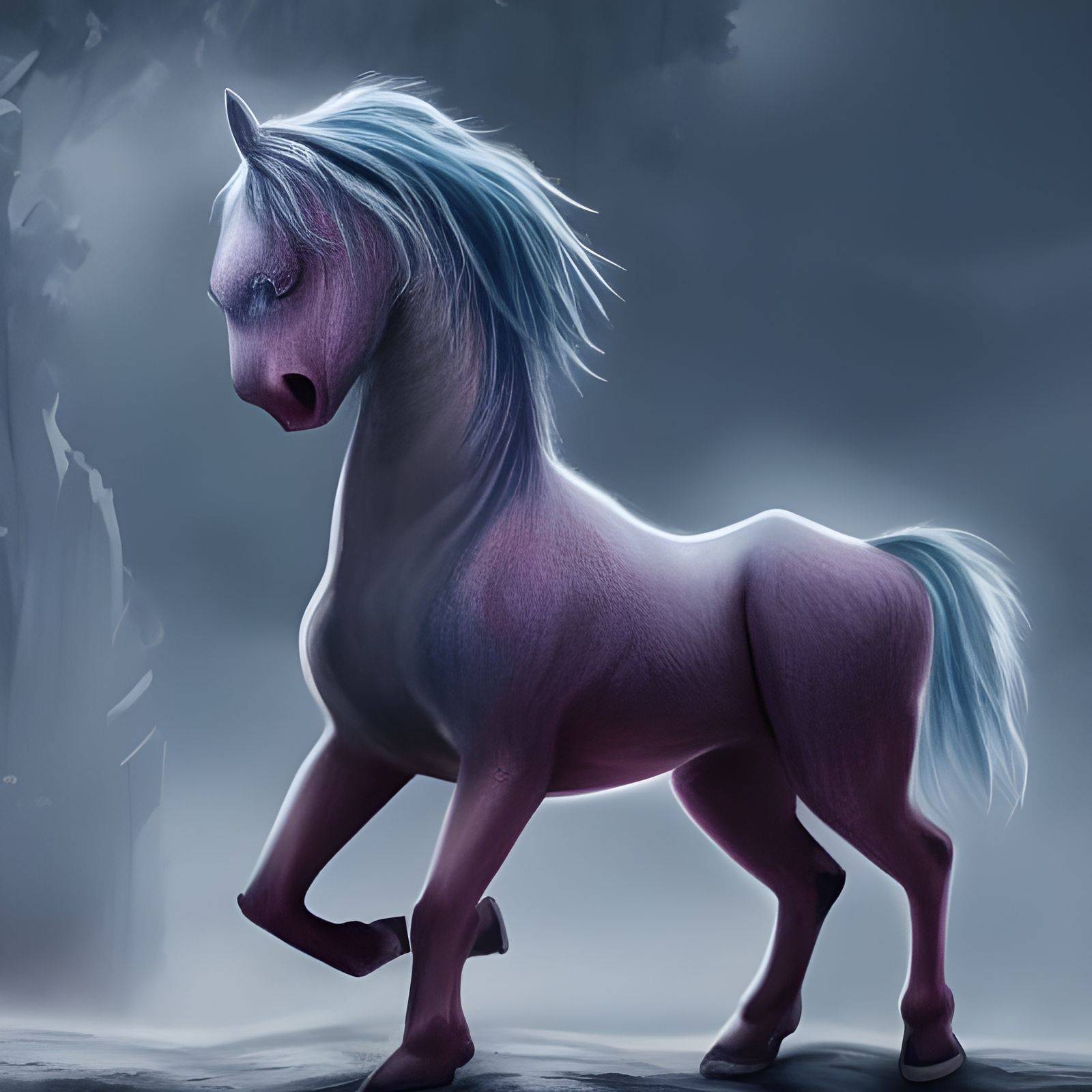 Mystical horse