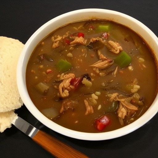 Bring y’all’s bowls gumbo is ready