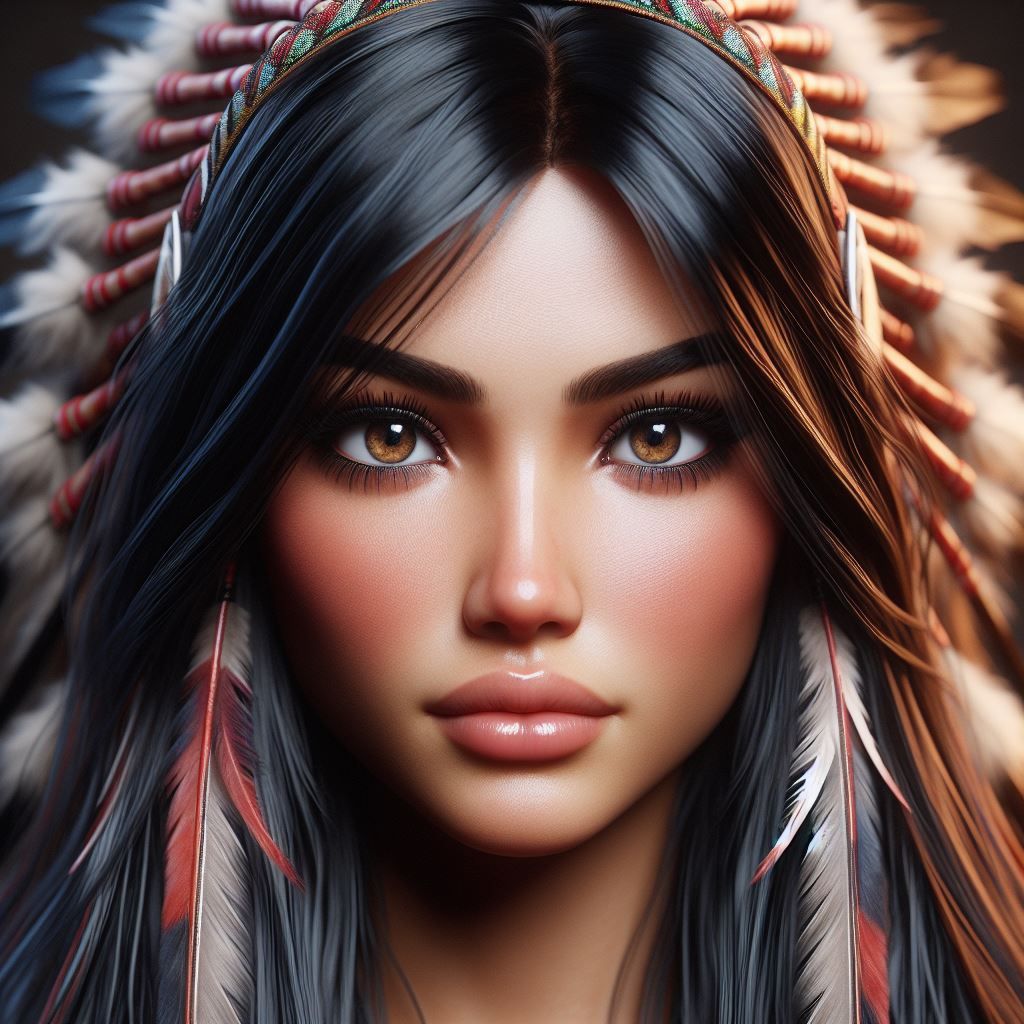 Native American Woman from the Hopi Nation