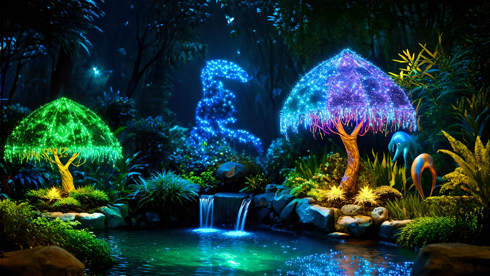 Alien Garden (Stable Diffusion 3)