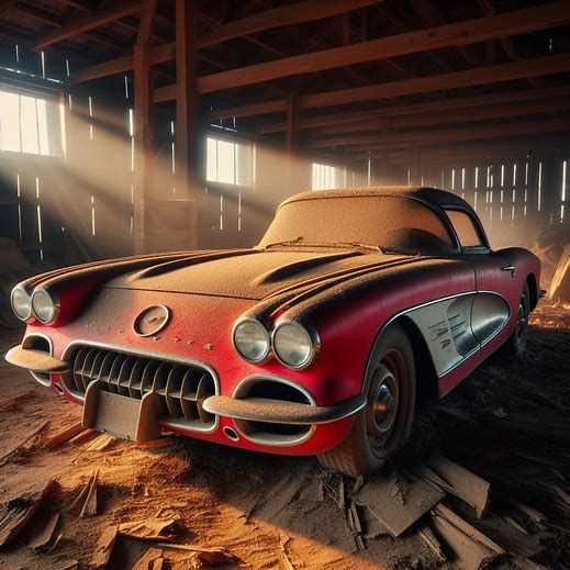 1957 Corvette Barn Find