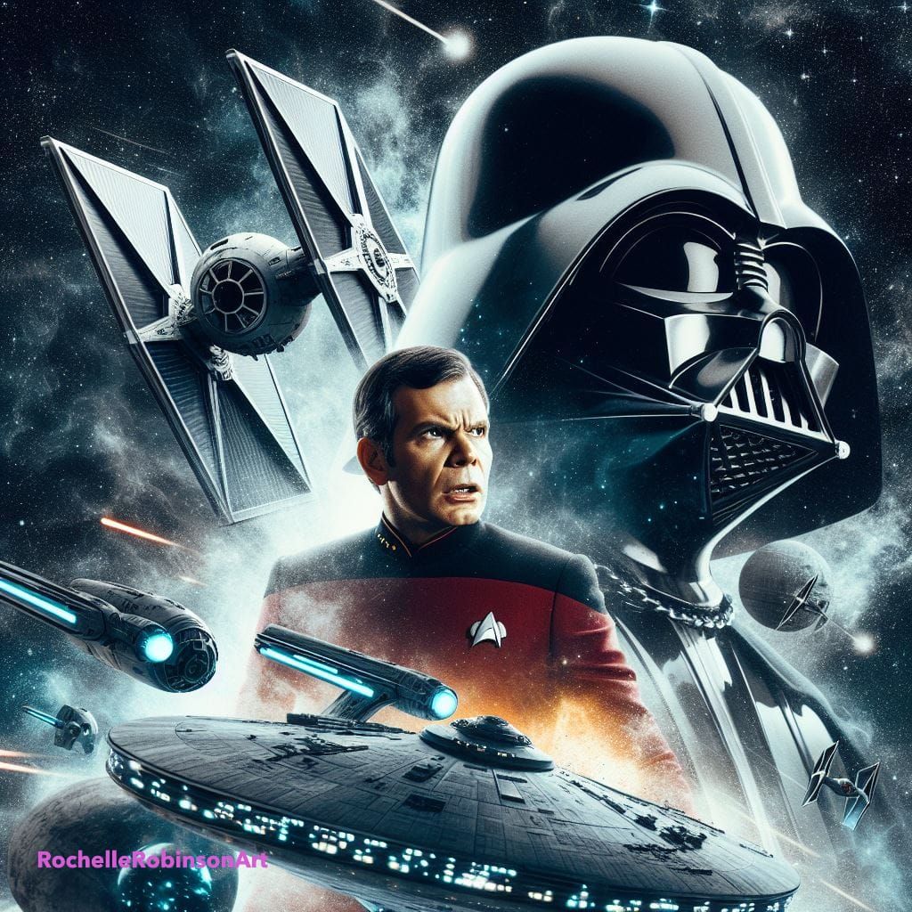 Darth Vader vs Captain Kirk