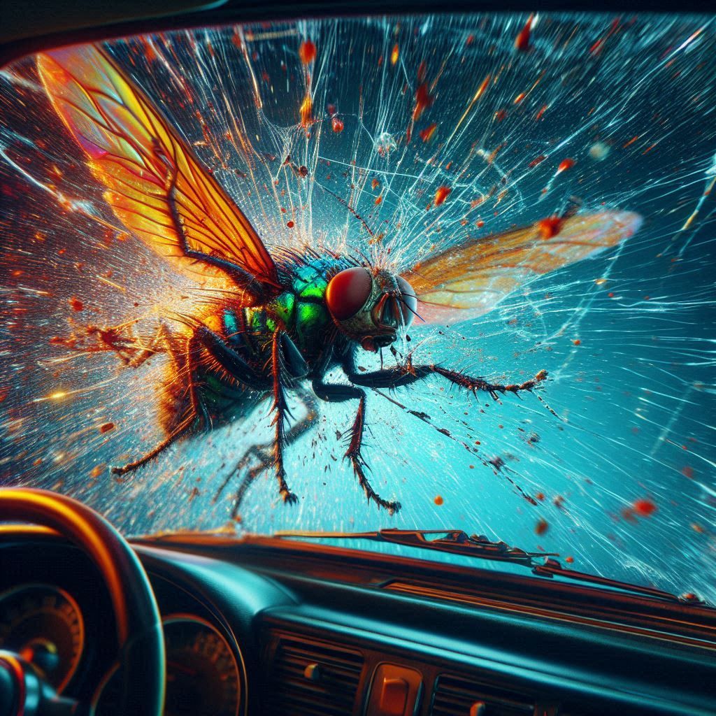 Dash Cam Chronicles :  Kamikaze Bugs