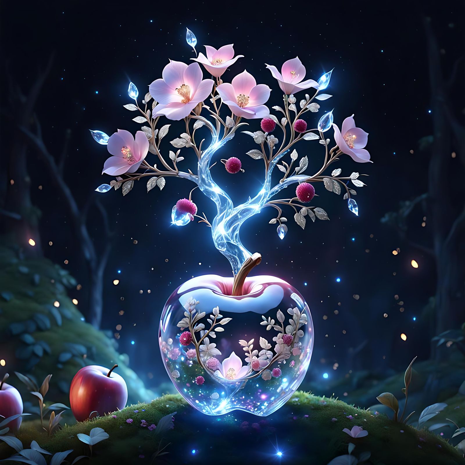 "The Enchanted Apple"   by @ZORAN