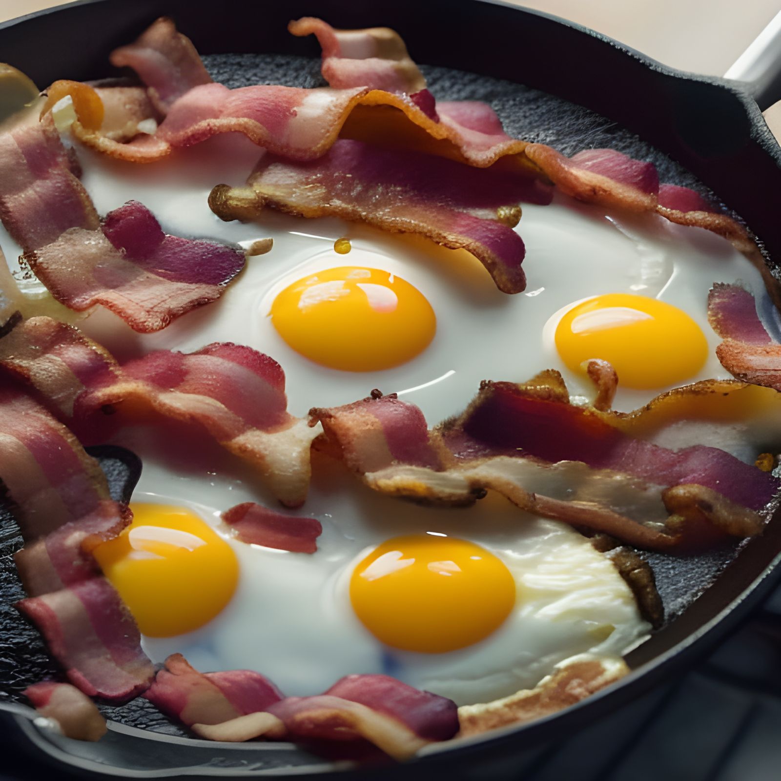 Bacon And Eggs  by @Jake Naughton