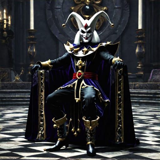 (Truly badass sinister Realistic Composite photograph with perfect body