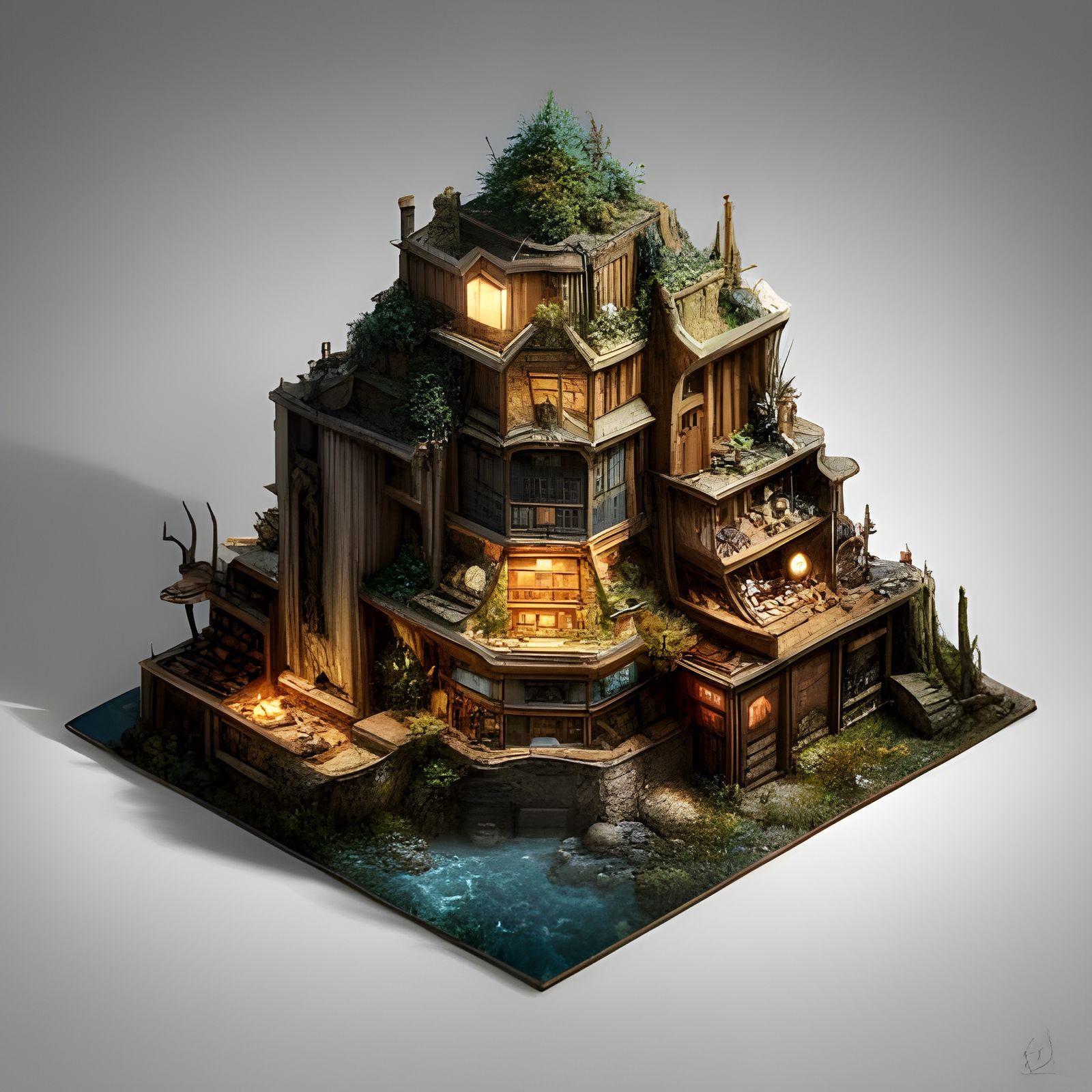 3D house