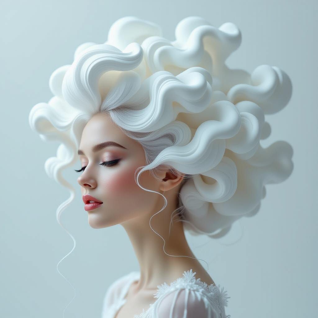 ^^Cloud Hair Elegance  by @Little Rainbow