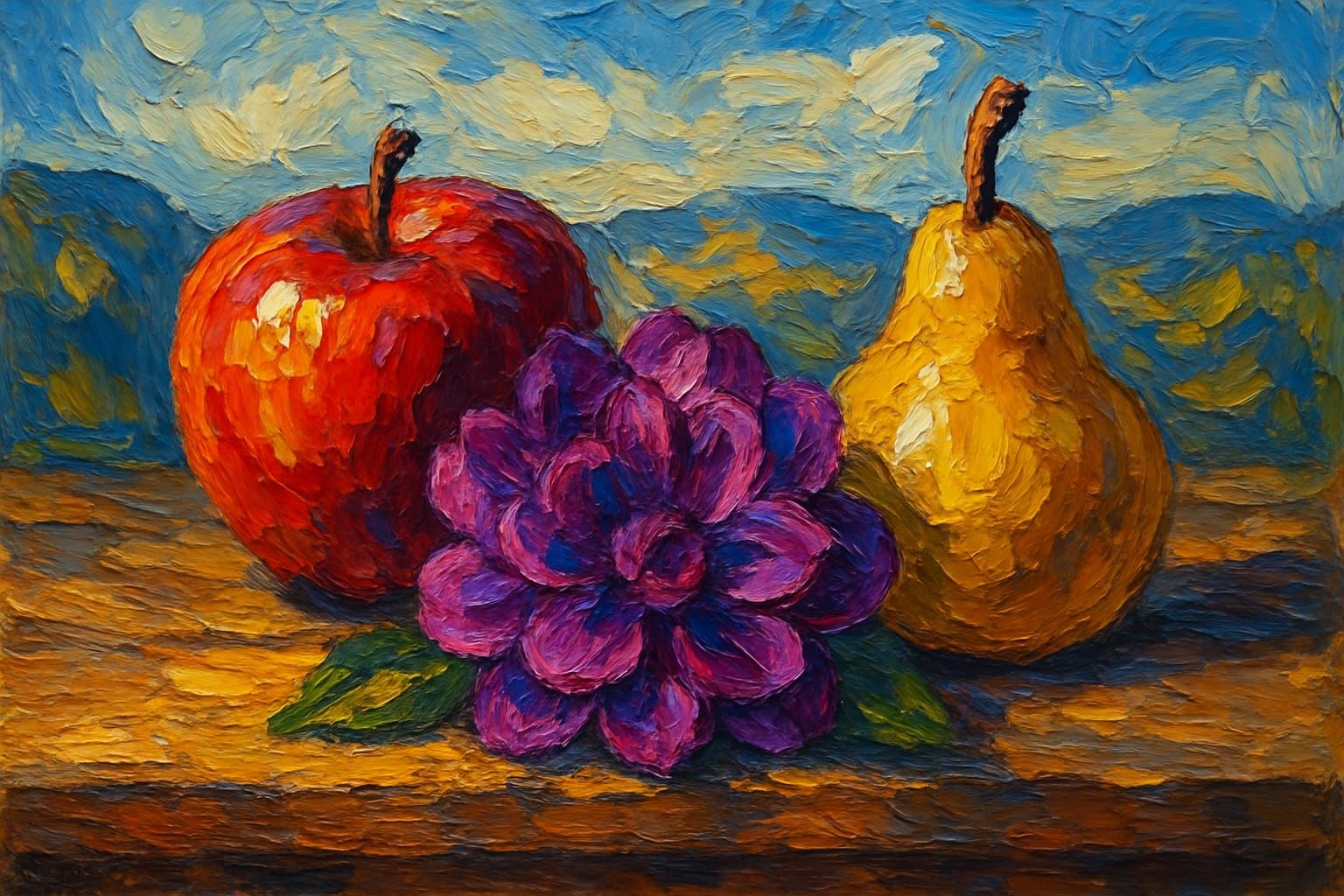 Impasto Still Life