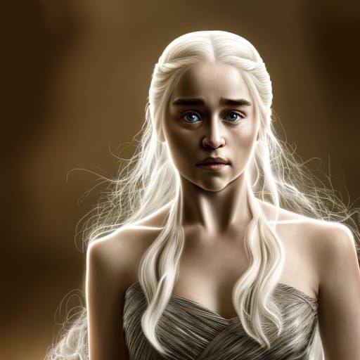 Daenerys Storm, Queen of the Andals, etc - AI Generated Artwork ...