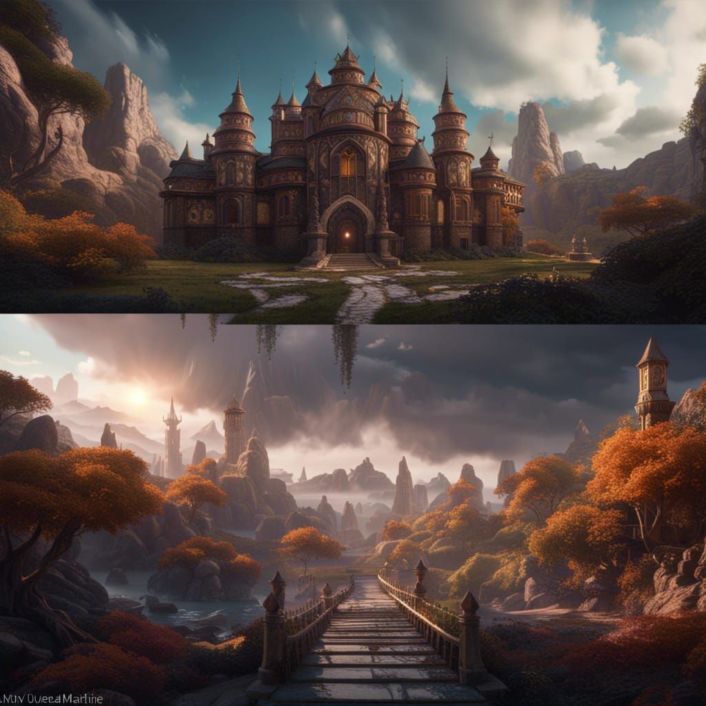 Detailed Matte Painting of a Jewish Man