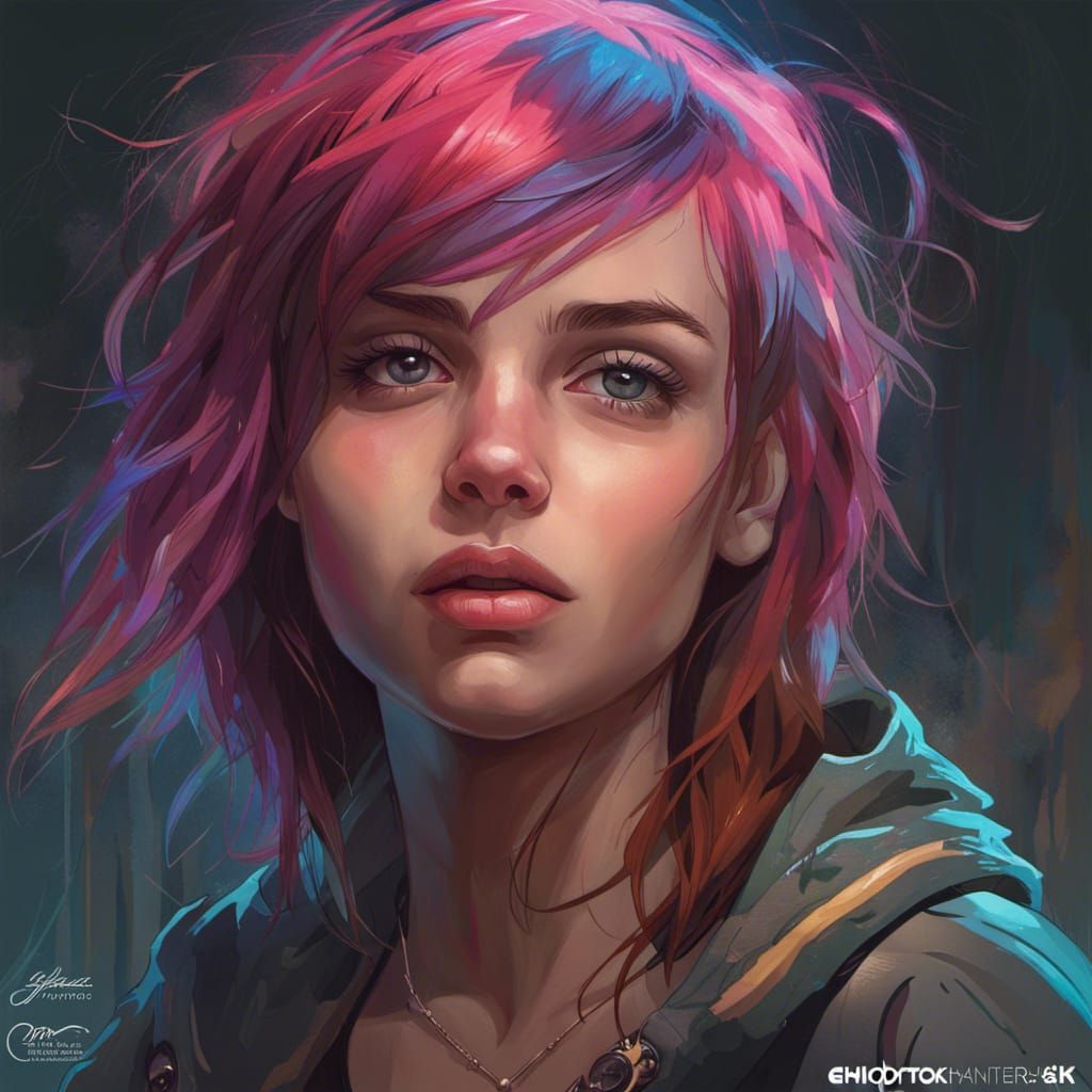 Girl 18-20 years old emo alternative  by @undefined