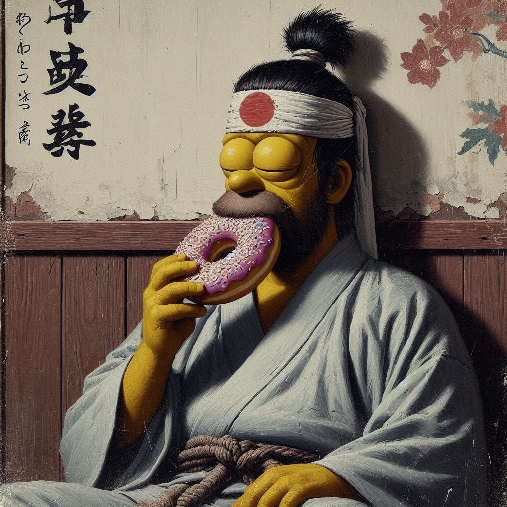 Donut meditation time