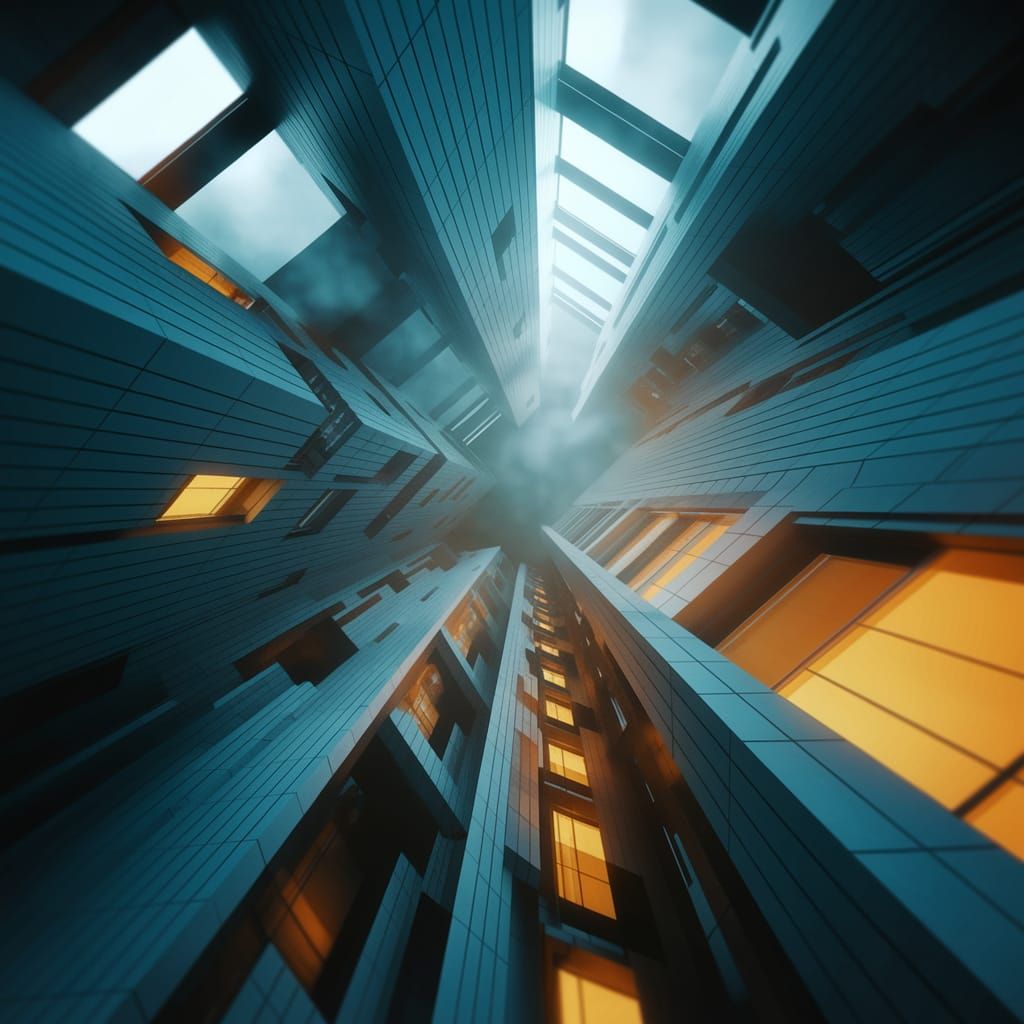 Architectural masterpiece evoking Vertigo