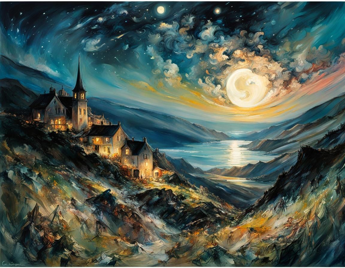 Night sky  by @RatzeP2