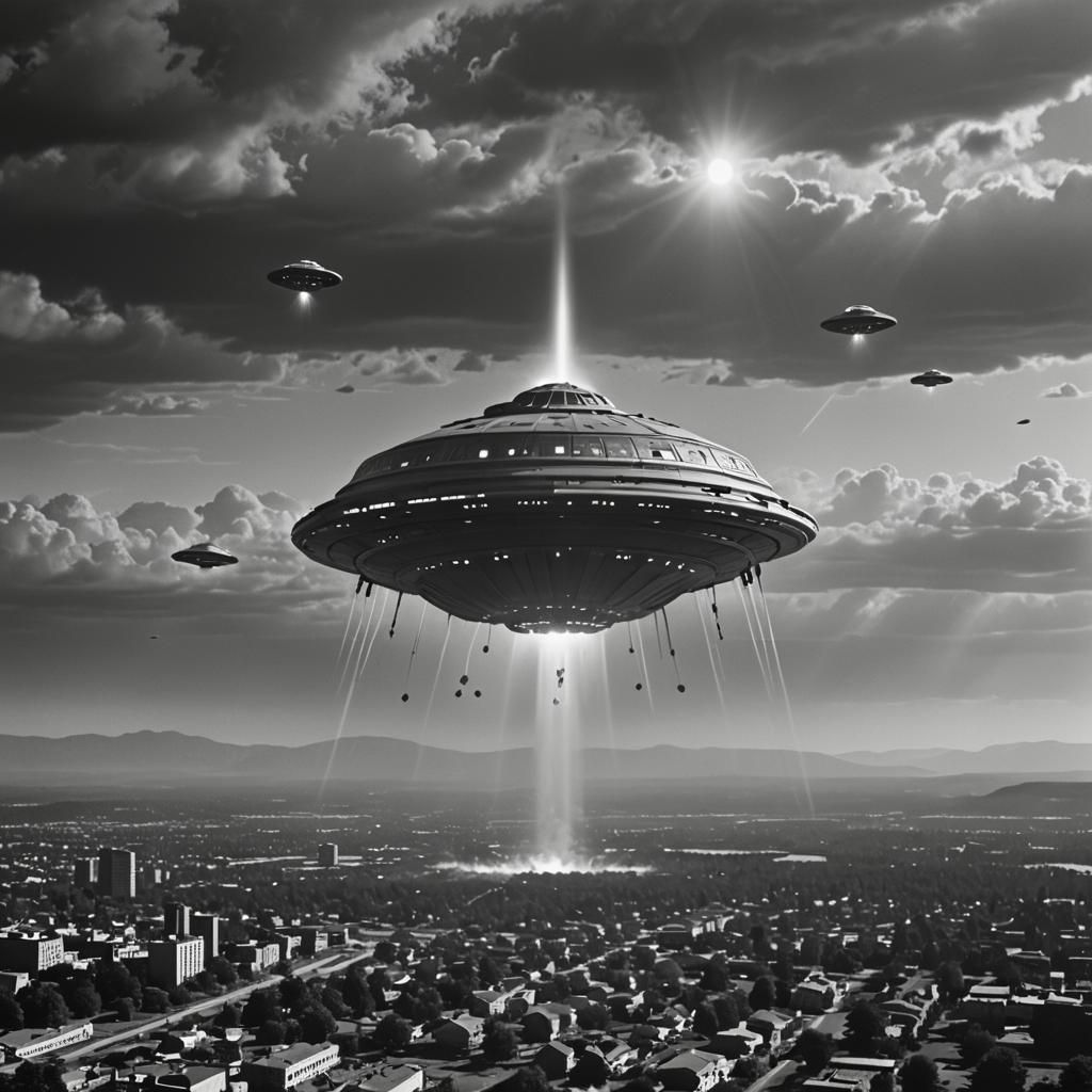 Ufo attack on earth