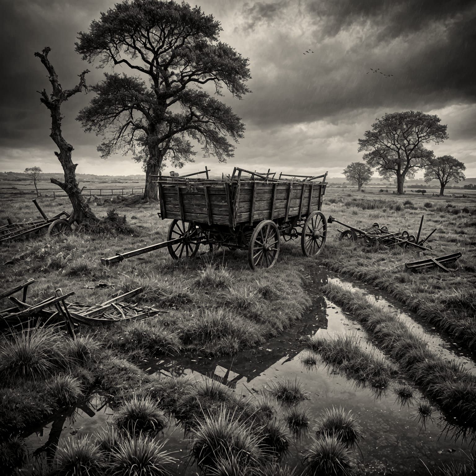 the cart abandoned on the moor