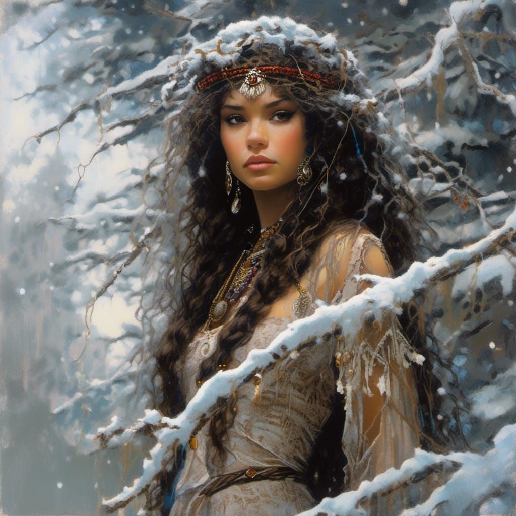 Snow princess  by @Paulo