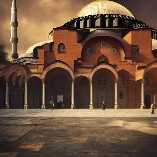 Christian Church of Hagia Sophia Istanbul before 1453