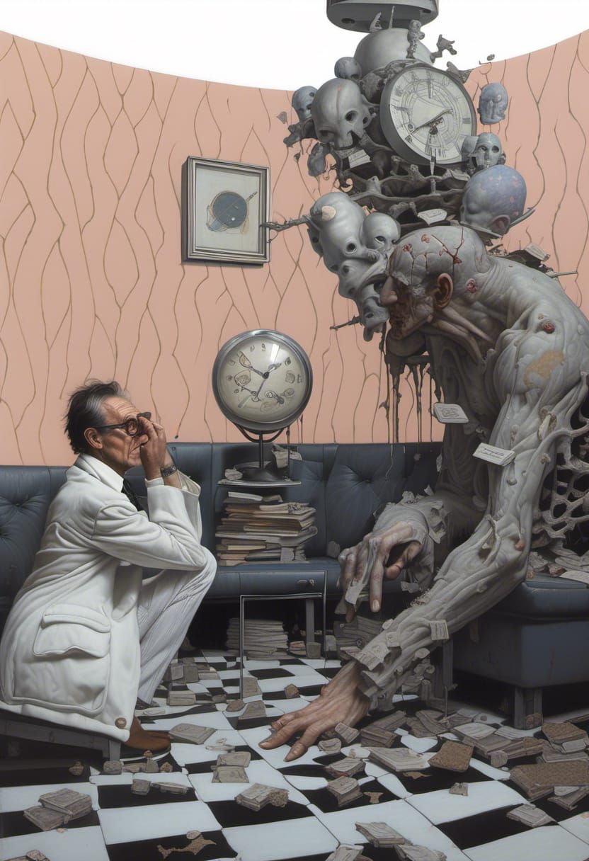 Twilight Zone Surrealism by Derek Hess and Igor Morski