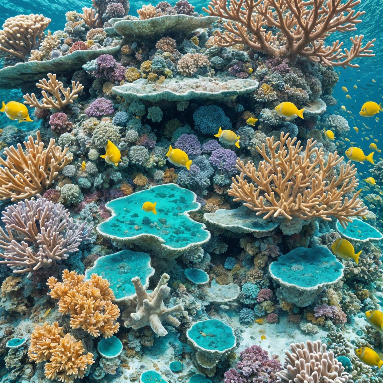 The coral reefs show the beauty and diversity of these impor...