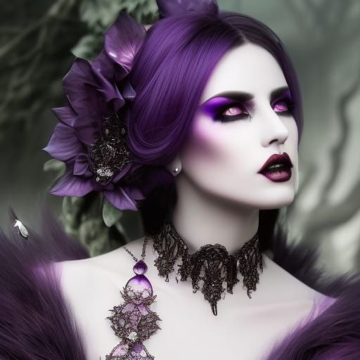 beautiful vampire queen - AI Generated Artwork - NightCafe Creator