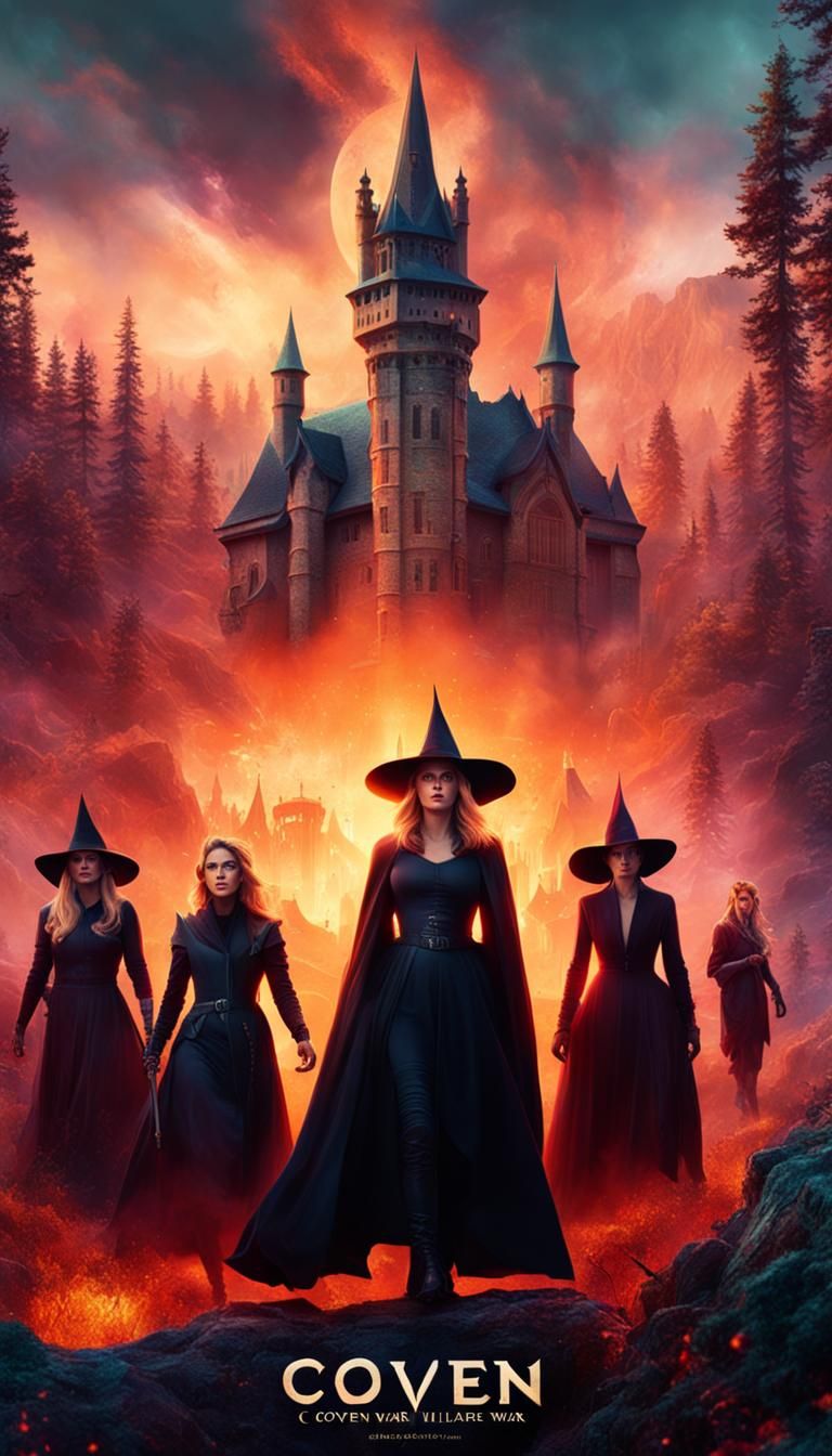 Coven War IV AI Generated Artwork NightCafe Creator