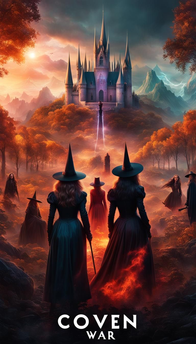 Coven War III AI Generated Artwork NightCafe Creator