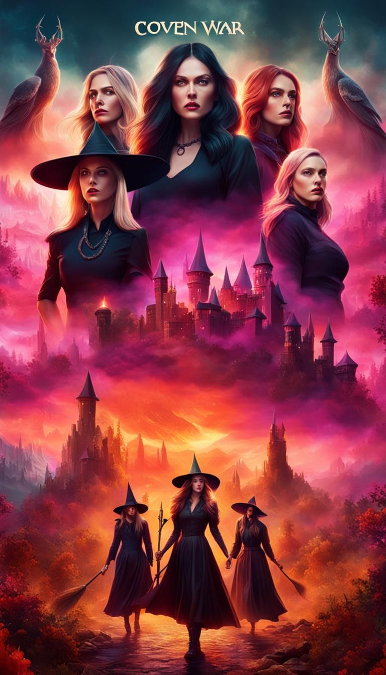 Coven War I AI Generated Artwork NightCafe Creator