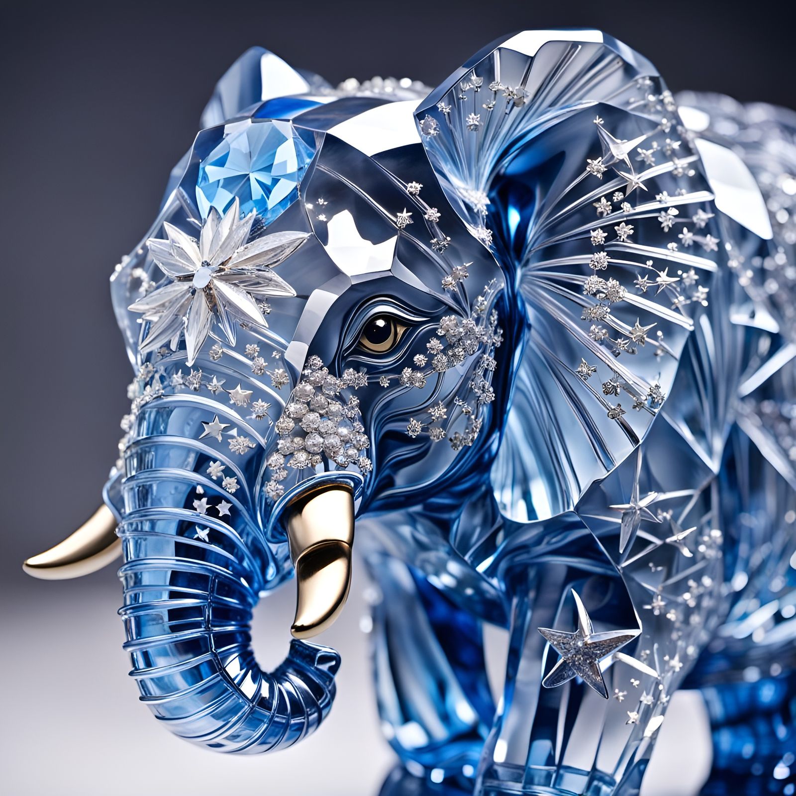 Crystal and Ivory  by @Camaryn