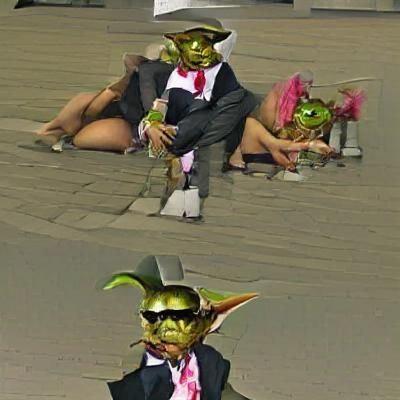 A goblin pimp
