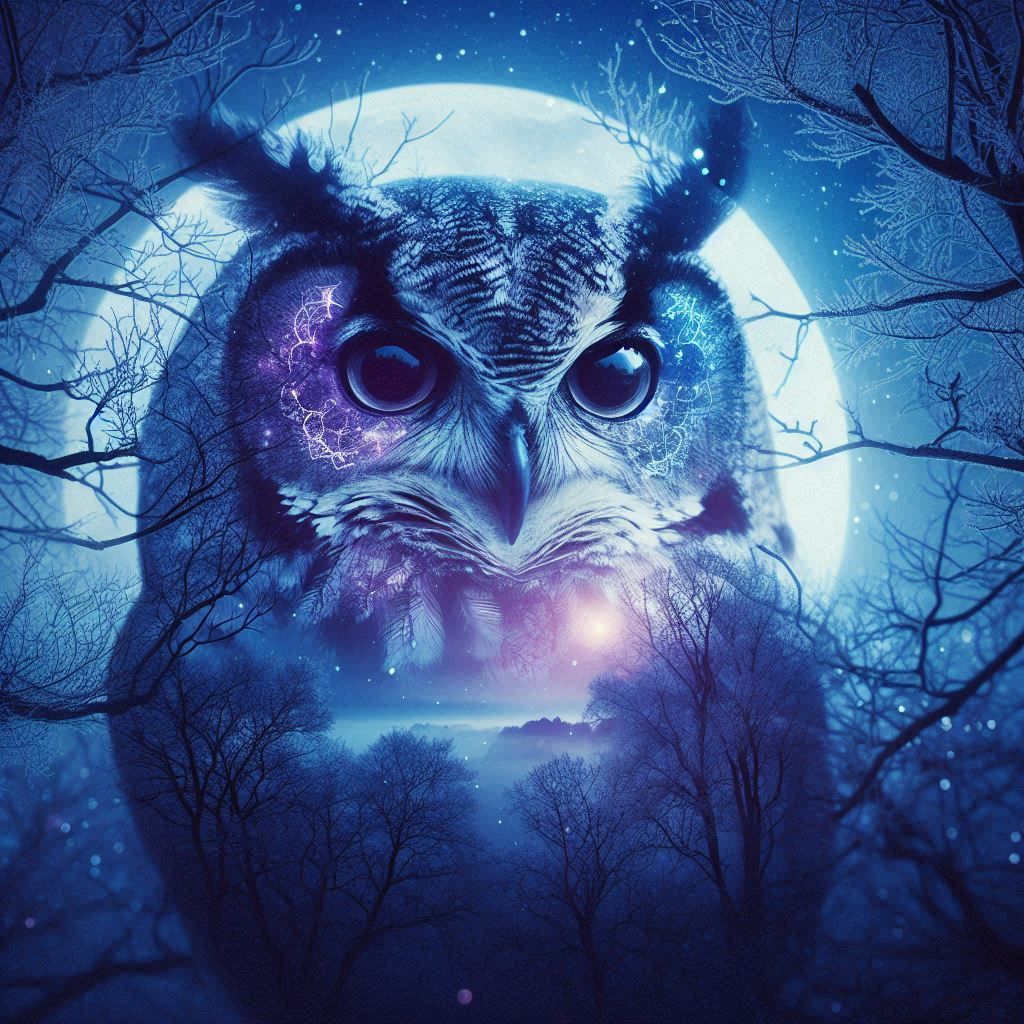 double exposure beautiful fantasy portrait landscape..