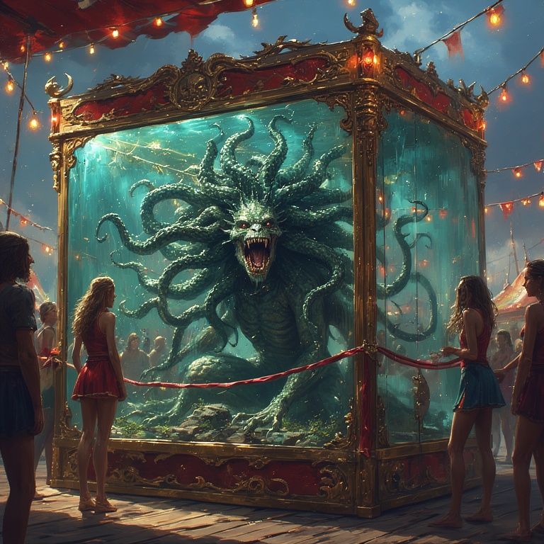 Monsters Make Good Money on the Carnival Circuit