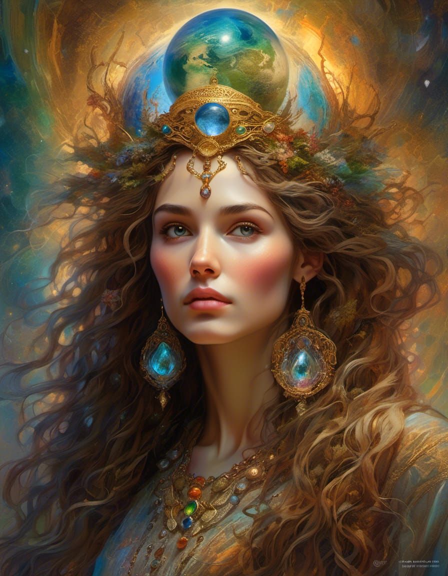 Mother Earth goddess  