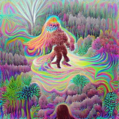 Psychedelic Sasquatch