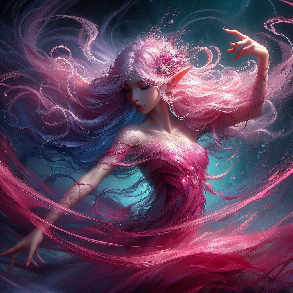 The Dancing Pink Elf