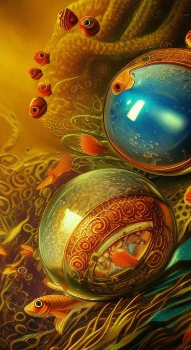 Fish and ball experiments